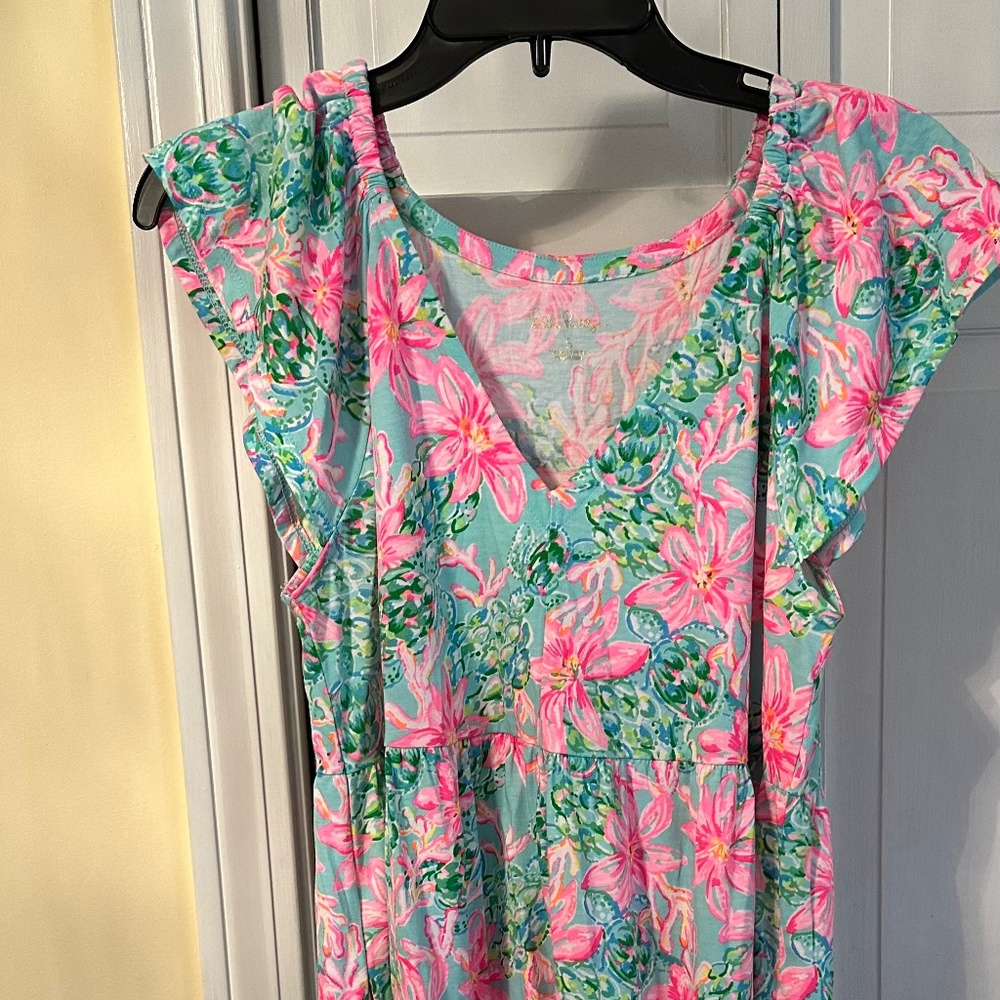 Kawai Flutter Sleeve Dress